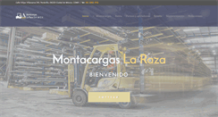 Desktop Screenshot of montacargaslaraza.com.mx